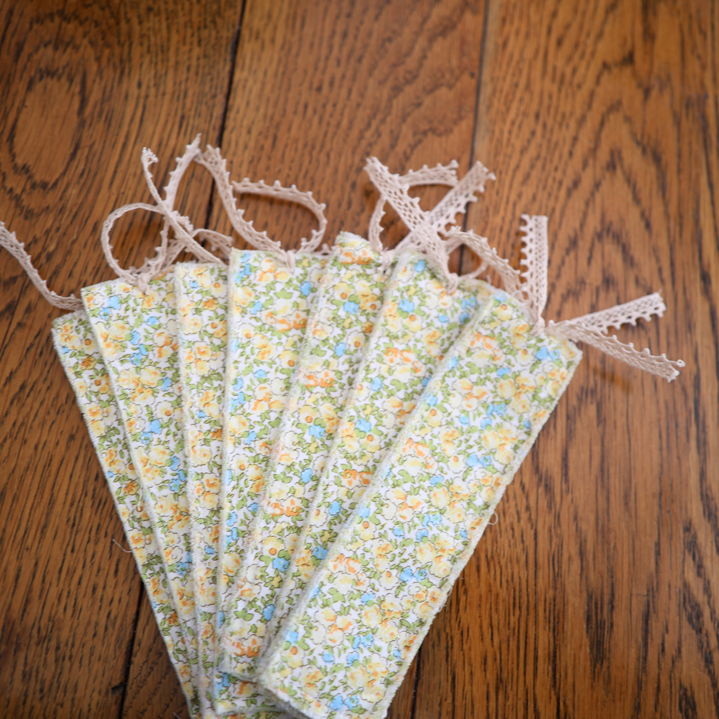Handmade Fabric Bookmark – Cozy Reads