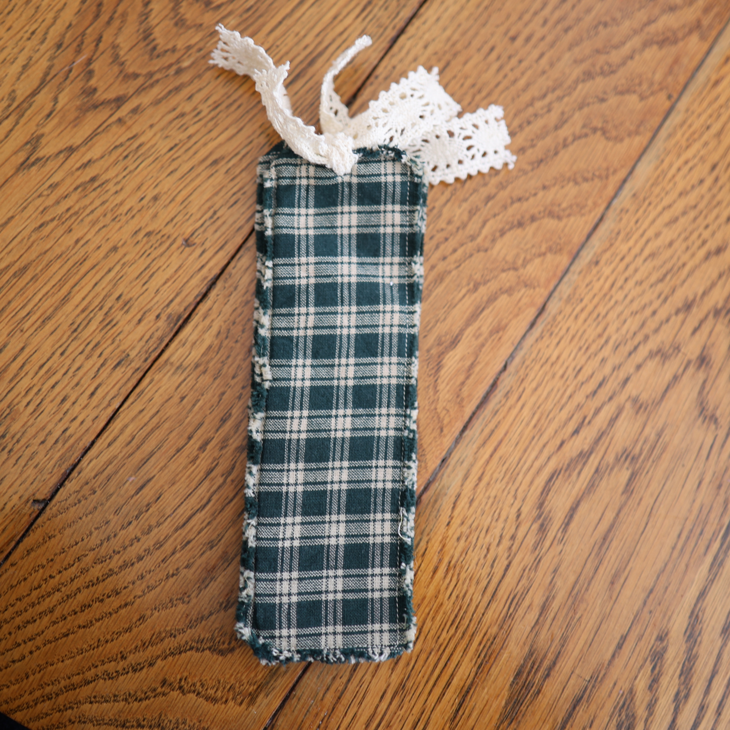 Handmade Fabric Bookmark – Cozy Reads