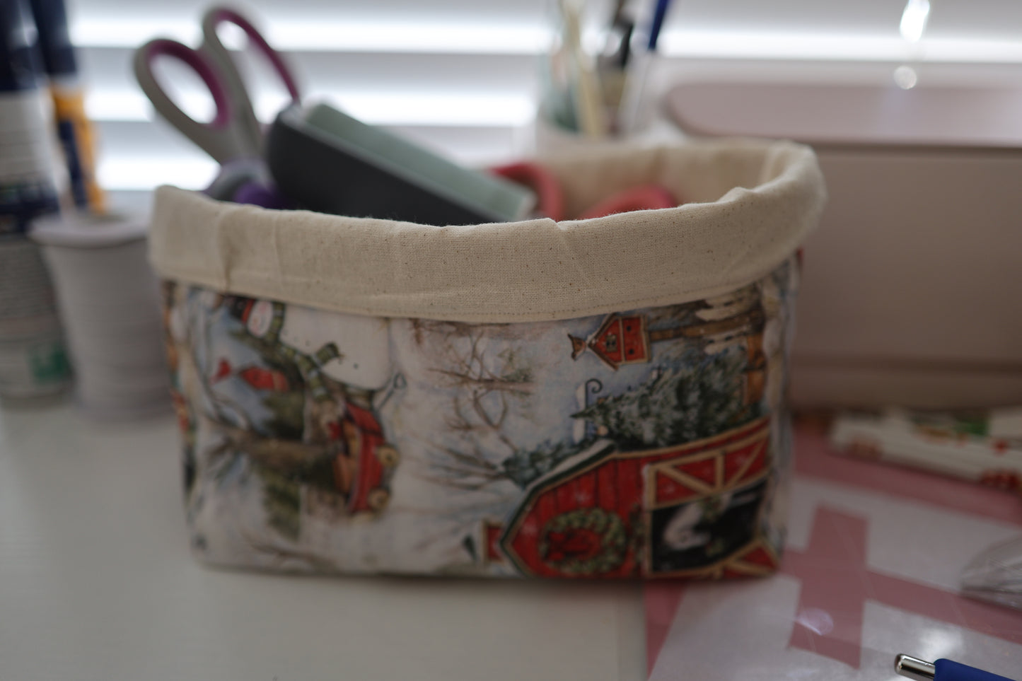 Hearthside Fabric Basket