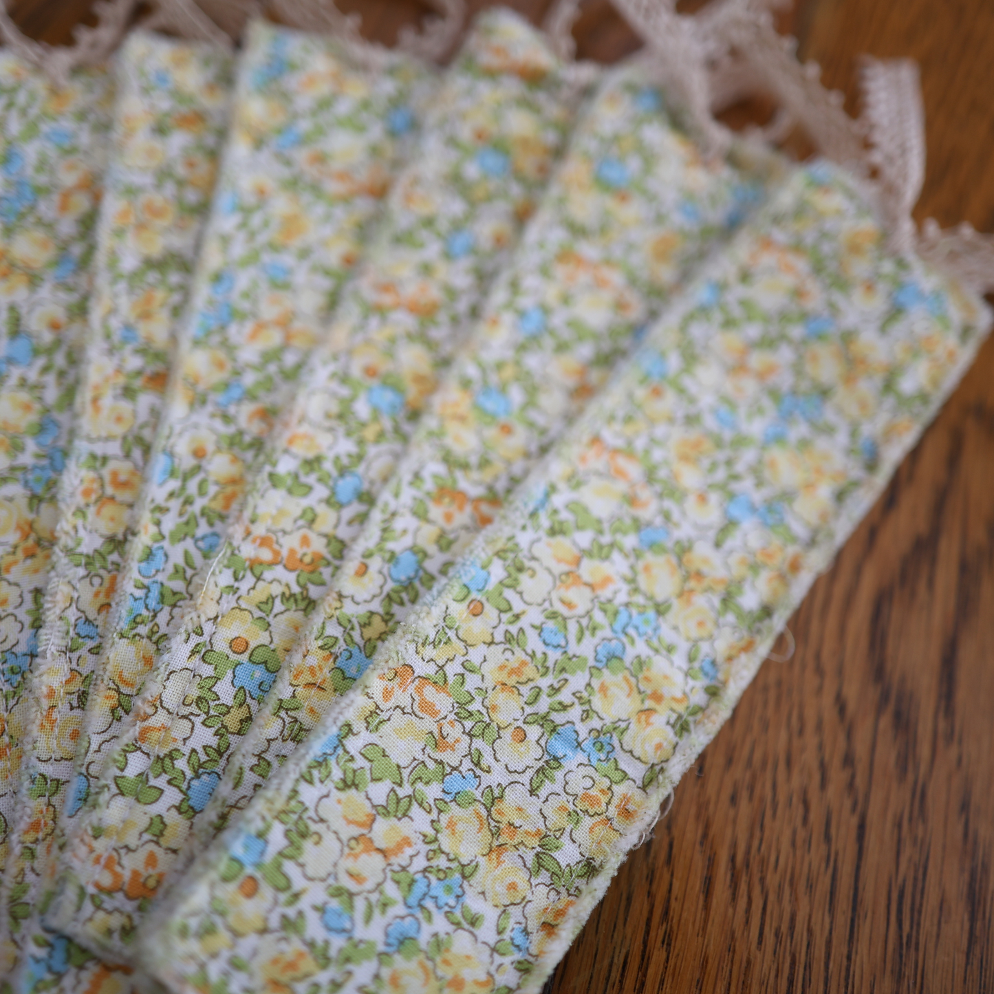Handmade Fabric Bookmark – Cozy Reads